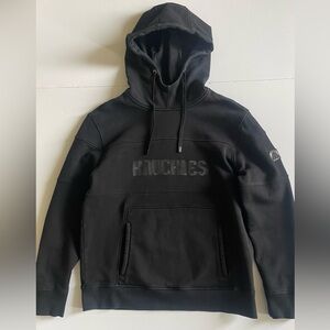 Men’s Moose Knuckles Black Logo Hoodie XL
